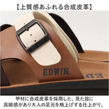 EDWIN サンダル 通販 コンフォートサンダル サンダルシューズ EW5115 紳士サンダル エドウィン 靴 シューズ メンズ エドウイン 春 夏 春夏 歩きやすい 父の日 贈り物 ギフト カジュアル