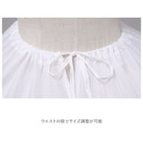 パニエ 大人 通販 ワイヤーパニエ ワイヤー 6本 ロング 大人用 ウエディングドレス ロングドレス 6段パニエ ボリューム ハードチュール ブライダル ウエディング プリンセスライン