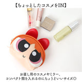 パワーパフガールズ ポーチ F258087 通販 THE POWERPUFF GIRLS パワパフガールズ メイクポーチ コスメポーチ 化粧ポーチ 小物入れ パワパフ 小さめ マチあり マチ付き かわいい おしゃれ