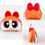 パワーパフガールズ ポーチ F258087 通販 THE POWERPUFF GIRLS パワパフガールズ メイクポーチ コスメポーチ 化粧ポーチ 小物入れ パワパフ 小さめ マチあり マチ付き かわいい おしゃれ