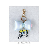 パワーパフガールズ キーホルダー F258121 通販 THE POWERPUFF GIRLS パワパフガールズ バッグチャーム キーチャーム キーリング キラキラ リボン パワパフ かわいい アクキー おしゃれ