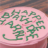 ハリーポッター グッズ ポーチ F258122 通販 HarryPotter バースデーケーキ HAPPEE BIRTHDAE ダイカットポーチ 小物入れ 化粧ポーチ 小物ポーチ かわいい おしゃれ レディース 合皮