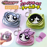 パワーパフガールズ ポーチ 通販 The Powerpuff Girls グッズ パワパフグッズ チャームポーチ 小物入れ キーチャーム 携帯 持ち運び 小銭入れ バッグチャーム おしゃれ 可愛い
