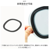 Like-it ライクイット 保存容器 S 4個 通販 容器 調理ができる 電子レンジ レンジ 食洗器 薄型 積み重ね すっきり 加熱 作り置き 冷凍庫 汚れが付きにくい お手入れ簡単 パッキン付き