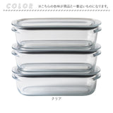 ライクイット保存容器 通販 Mサイズ 3個セット 四角 フードコンテナ 保存容器 キャニスター プラスチック 耐熱 電子レンジＯＫ 食洗器 冷凍庫ＯＫ 作り置き 時短 パッキン 日本製 透明