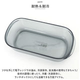 ライクイット保存容器 通販 Mサイズ 3個セット 四角 フードコンテナ 保存容器 キャニスター プラスチック 耐熱 電子レンジＯＫ 食洗器 冷凍庫ＯＫ 作り置き 時短 パッキン 日本製 透明