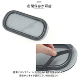 ライクイット保存容器 通販 Mサイズ 3個セット 四角 フードコンテナ 保存容器 キャニスター プラスチック 耐熱 電子レンジＯＫ 食洗器 冷凍庫ＯＫ 作り置き 時短 パッキン 日本製 透明