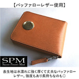 二つ折り財布 メンズ 小銭入れあり 通販 折財布 財布 さいふ サイフ レディース ラウンドファスナー S.P.M エスピーエム FC-1110 レザー 本革 おしゃれ オシャレ かわいい 可愛い 贈り物