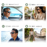 サングラス 偏光 調光 通販 調光偏光サングラス 偏光調光サングラス 調光サングラス 偏光サングラス メガネ 眼鏡 メンズ レディース めがね 偏光レンズ 調光レンズ 偏光レンズサングラス