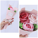 ソープフラワー 花束 通販 フェアリー 3輪 ブーケ アーティフィシャルフラワー アレンジ アレンジメントフラワー 造花 フラワーアレンジメント 花 ギフト フラワーギフト 誕生日 母の日