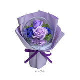 ソープフラワー 花束 通販 オーブローズブーケ アーティフィシャルフラワー アレンジ アレンジメントフラワー 造花 フラワーアレンジメント 花 ギフト ブーケ フラワーギフト 誕生日
