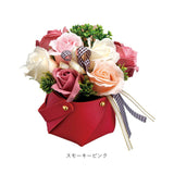 ソープフラワー おしゃれ 通販 クレール アレンジメントフラワー アーティフィシャルフラワー アレンジ 造花 フラワーアレンジメント 花 ギフト 置物 フラワーギフト 誕生日 お祝い