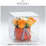 ソープフラワー おしゃれ 通販 クレール アレンジメントフラワー アーティフィシャルフラワー アレンジ 造花 フラワーアレンジメント 花 ギフト 置物 フラワーギフト 誕生日 お祝い