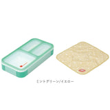 フードマン弁当箱 400ml 通販 ランチラッパー セット FOODMAN お弁当箱 一段 ランチボックス 1段 薄型弁当箱 縦にできる 小さめ 立てて運べる パッキン一体型 通勤 通学 お弁当包み