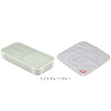 フードマン弁当箱 400ml 通販 ランチラッパー セット FOODMAN お弁当箱 一段 ランチボックス 1段 薄型弁当箱 縦にできる 小さめ 立てて運べる パッキン一体型 通勤 通学 抗菌フードマン