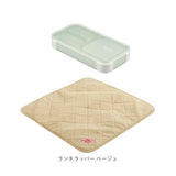 お弁当箱 セット 通販 フードマン ミニ 女子 1段 ランチボックス 抗菌 薄型 弁当箱 小さめ スリム ランチラッパー 保冷 お弁当袋 お弁当包み ランチクロス ランチョンマット 薄型弁当箱