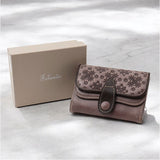 NADAYA 三つ折り財布 三つ折り 81150 楽天 サイフ お財布 さいふ 財布 折り財布 ウォレット レディース財布 メンズ財布 ミニ財布 カード入れ コイン入れ 札入れ 花 フラワー