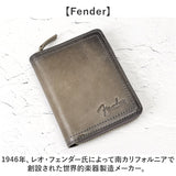 Fender フェンダー 財布 二つ折り 503 通販 二つ折り財布 2つ折り財布 折り財布 折財布 メンズ財布 お財布 さいふ コインケース ファスナー サイフ 小銭入れ 札入れ カード レザー 革