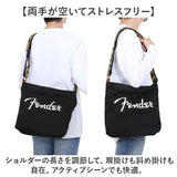 Fender フェンダー ショルダー 6001 通販 ショルダーバッグ ショルダーバック ななめがけ 斜め掛け 斜めがけ 肩掛け 大きめ 大きい キャンバス 軽量 軽い 帆布 コットン A4 カジュアル