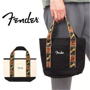 Fender フェンダー トートバッグ ミニ 6002 通販 ミニトート ミニトートバッグ トートバック トート 手提げ ミニトートバック サブバッグ サブバック キャンバス 小さめ 軽量 軽い 帆布