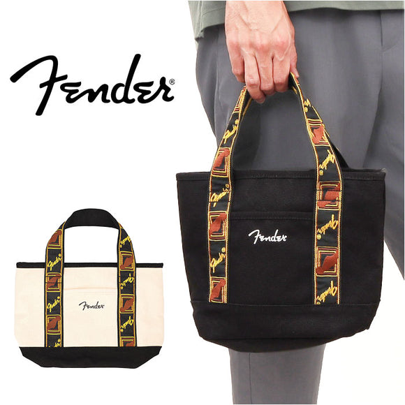 Fender フェンダー トートバッグ ミニ 6002 通販 ミニトート ミニトートバッグ トートバック トート 手提げ ミニトートバック サブバッグ サブバック キャンバス 小さめ 軽量 軽い 帆布