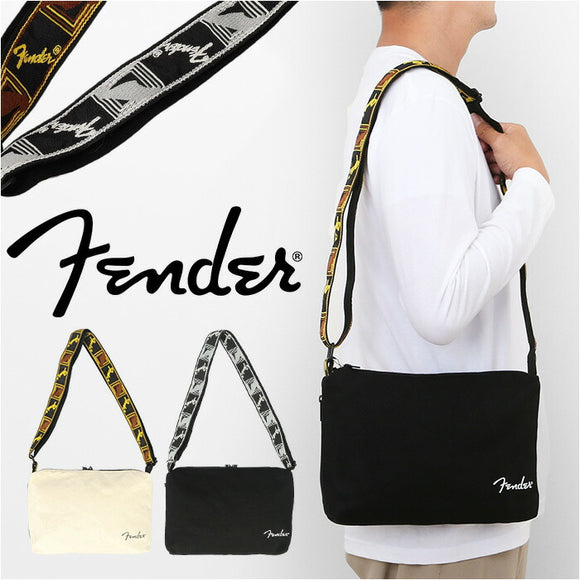 fender フェンダー バッグ 950-6004 通販 ショルダーバッグ ボディバッグ 斜めがけバッグ ミニショルダーバッグ ショルダーバック ボディバック ブランド 布 コットン 帆布 小さめ A5