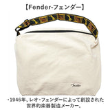 fender フェンダー バッグ 950-6004 通販 ショルダーバッグ ボディバッグ 斜めがけバッグ ショルダーバック メッセンジャーバッグ ブランド 布 コットン 帆布 大きめ A4 A3 B4 大容量