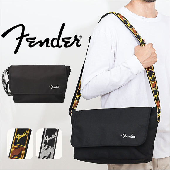 Fender フェンダー メッセンジャーバッグ 6052 通販 メッセンジャーバック フラップショルダー ショルダーバッグ ショルダーバック ショルダー 肩掛け 斜めかけ 斜め掛け ななめがけ 軽量