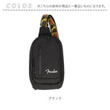 Fender フェンダー ボディバッグ ボディーバッグ 6058 通販 ワンショルダーバッグ ワンショルダーバック ボディバック ボディーバック 斜めがけ ななめがけ 軽量 軽い 薄型 縦型 縦