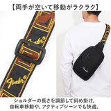 Fender フェンダー ボディバッグ ボディーバッグ 6058 通販 ワンショルダーバッグ ワンショルダーバック ボディバック ボディーバック 斜めがけ ななめがけ 軽量 軽い 薄型 縦型 縦