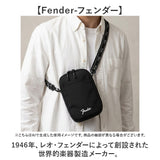 Fender ショルダーバッグ フェンダー 950-6072 通販 ショルダーバック ミニショルダーバッグ スマホショルダー 斜めがけバッグ ブランド ナイロン メンズ かっこいい 小さめ 旅行 軽量