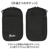 Fender ショルダーバッグ フェンダー 950-6072 通販 ショルダーバック ミニショルダーバッグ スマホショルダー 斜めがけバッグ ブランド ナイロン メンズ かっこいい 小さめ 旅行 軽量