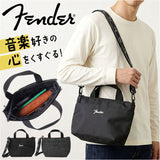 Fender ショルダーバッグ フェンダー 950-6073 通販 ショルダーバック ミニショルダーバッグ ミニトートバッグ 斜めがけバッグ ブランド ナイロン メンズ かっこいい 小さめ 旅行 軽量
