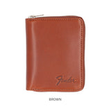 財布 メンズ 二つ折り 本革 ブランド 通販 Fender フェンダー 950-703 二つ折り財布 2つ折り財布 革財布 コンパクト ファスナー ラウンドファスナー レザー 小銭入れあり