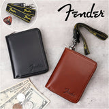 財布 メンズ 二つ折り 本革 ブランド 通販 Fender フェンダー 950-703 二つ折り財布 2つ折り財布 革財布 コンパクト ファスナー ラウンドファスナー レザー 小銭入れあり