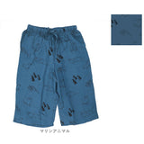 ステテコ おしゃれ 通販 レディース メンズ ルームウェア パンツ 部屋着 すててこ 7分丈 パジャマ ハーフパンツ 肌着 接触冷感 クール 夏 ボトムス ユニセックス 短め 可愛い かわいい