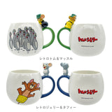 マグカップ キャラクター 可愛い 通販 マグ まぐ カップ フィギュア付きマグ コップ おもしろグッズ 食器 おしゃれ サンアート おもしろ食器 のっかりフィギュア付き グッズ かわいい