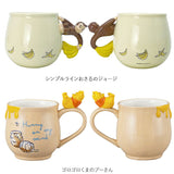 マグカップ キャラクター 可愛い 通販 マグ まぐ カップ フィギュア付きマグ コップ おもしろグッズ 食器 おしゃれ サンアート おもしろ食器 のっかりフィギュア付き グッズ かわいい