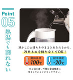 冷水筒 ピッチャー 2本セット 日本製 約 2リットル 通販 ファインジャグ 2.2L 熱湯 耐熱 横置き 縦置き 大きい 水差し 大容量 2200ml 約 2L ウォータージャグ 冷水ポット 麦茶ポット