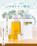 冷水筒 ピッチャー 日本製 約 2リットル 通販 ファインジャグ 2.2L 熱湯 耐熱 横置き 縦置き 大きい 水差し 大容量 2200ml 約 2L ウォータージャグ プラスチック 冷水ポット 麦茶ポット