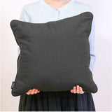 クッションカバー 45×45cm 綿 通販 クッション カバー 45 45cm おしゃれ さらさら シンプル オシャレ 無地 洗える 洗濯 リビング ソファ 寝室 ベッド テキスタイル ファブリック