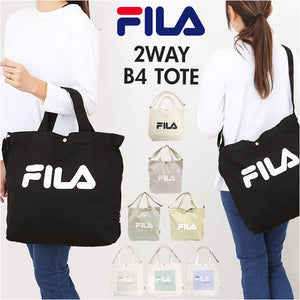 FILA バッグ 通販 フィラ トートバッグ ショルダーバッグ 2way トート トートバック キャンバス 帆布 通学 通勤 斜めがけバッグ 大きめ A4 シンプル おしゃれ 斜めがけ 肩掛け 大人