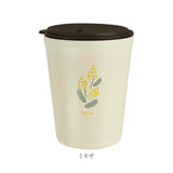 Fleur フルール タンブラー ステンレス 蓋付き 260ml 通販 フタ付き 保冷 保温 洗いやすい レトロ 花柄 フタ ふた 蓋 オフィス おしゃれ かわいい 昭和レトロ ギフト 贈り物