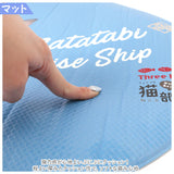 フェリシモ猫部 マシュマロ 便座クッション 玄関マット セット 通販 2点セット 便座カバー トイレマット アクセントマット トイレカバー トイレシート フロアマット 便座 補高便座