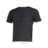 インナーシャツ メンズ 半袖 通販 FORECAST フォーキャスト 6883 メッシュインナー クルーネックインナー 半袖インナー ドライインナー アンダーシャツ Tシャツ 肌着 メッシュシャツ 夏