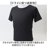 インナーシャツ メンズ 半袖 通販 FORECAST フォーキャスト 6883 メッシュインナー クルーネックインナー 半袖インナー ドライインナー アンダーシャツ Tシャツ 肌着 メッシュシャツ 夏