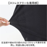 インナーシャツ メンズ 半袖 通販 FORECAST フォーキャスト 6883 メッシュインナー クルーネックインナー 半袖インナー ドライインナー アンダーシャツ Tシャツ 肌着 メッシュシャツ 夏