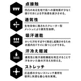 メンズ Vネック インナー 半袖 通販 FORECAST フォーキャスト 6888 アンダーシャツ メッシュインナー 半袖インナー ドライインナー ドライ Tシャツ 半袖シャツ 肌着 メッシュシャツ 夏
