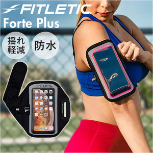 アームバンド スマホ ランニング 通販 アーム バンド スマートフォン 防水 揺れにくい 小物収納 FITLETIC フィットレティック FP-10J タッチパネル対応 マラソン ランニンググッズ