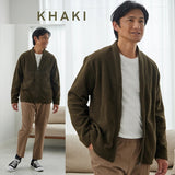 カーディガン メンズ 秋冬 通販 カーデガン カーデ 羽織もの 羽織り アウター 秋 冬 冬物 厚手 軽く羽織れるライトボアカーディガン Vネック おしゃれ シンプル 無地 カジュアル トップス